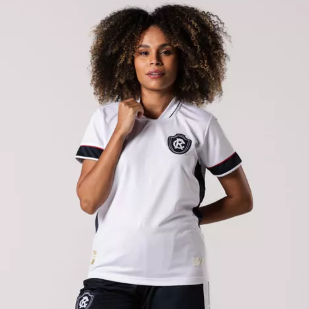 Camisa Feminia Jogo 2 2024 Remo Branca Volt