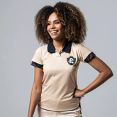 Camisa Feminina Goleiro 1 2023 Remo Bege Volt